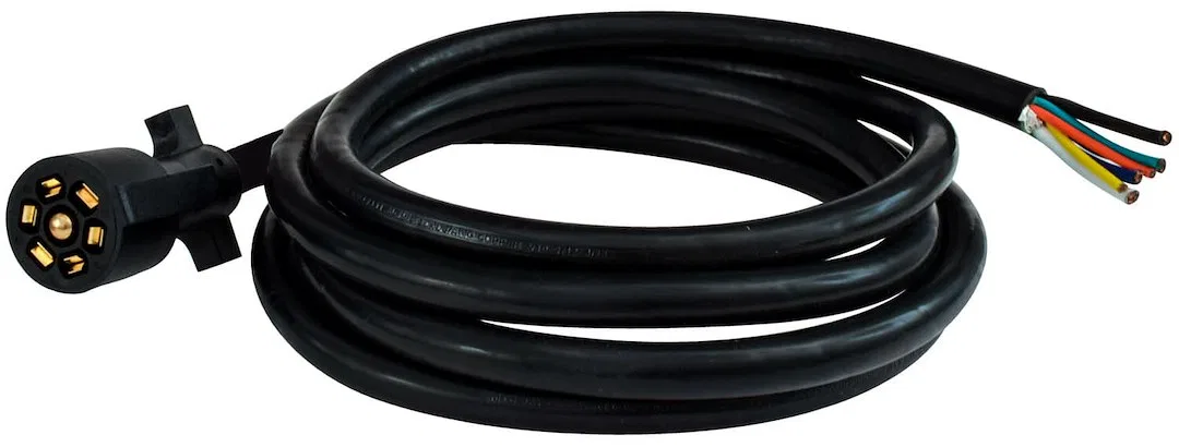 A10-7W10 – VALTERRA LLC Trailer Wiring Connector, Trailer Side 7-Way 10 Foot Lead Wire Length